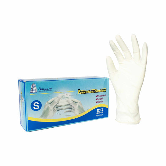 Guante Látex Blanco