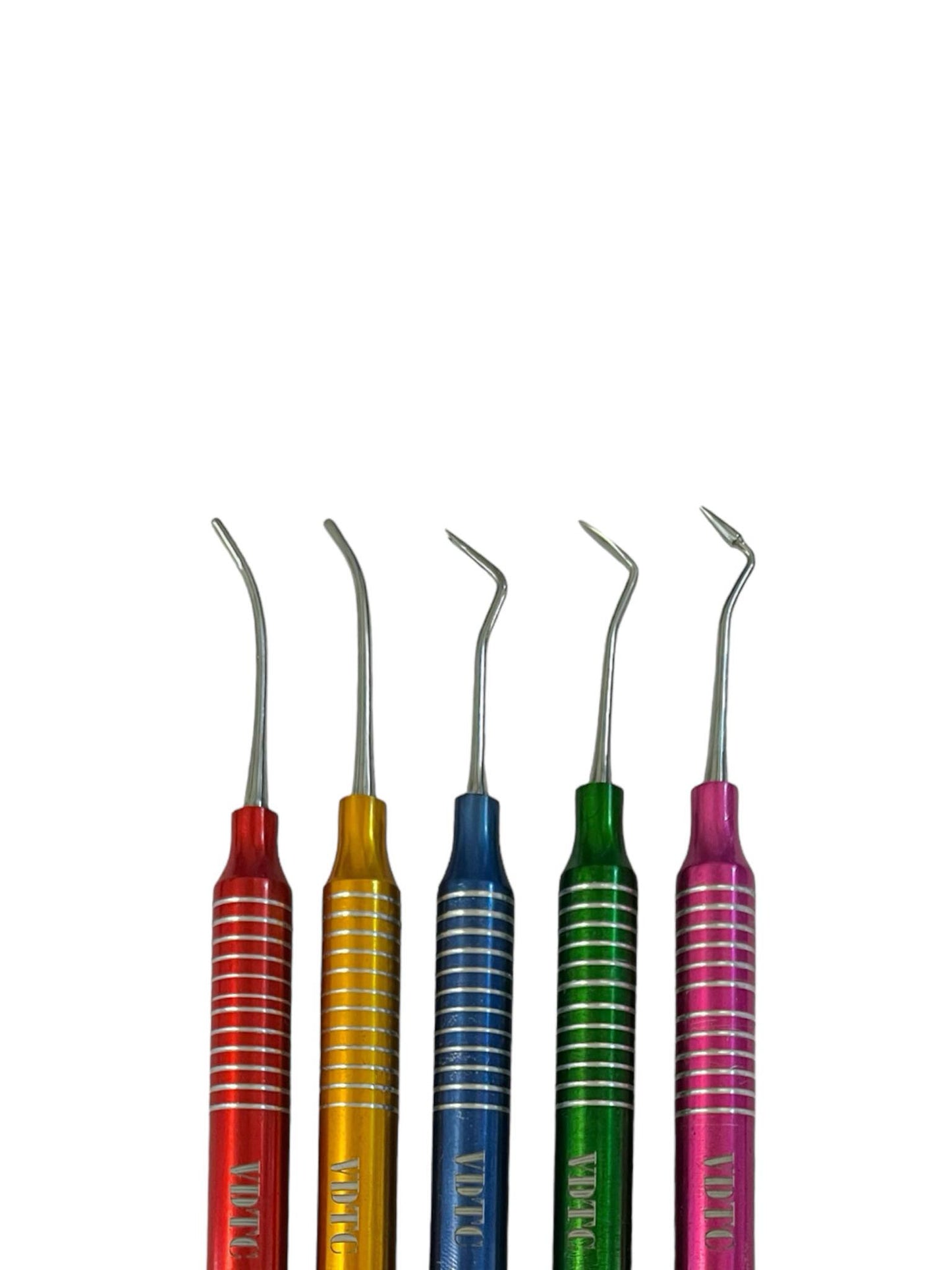 Kit 5 Espátula Resina Dental Alta Calidad VDTC